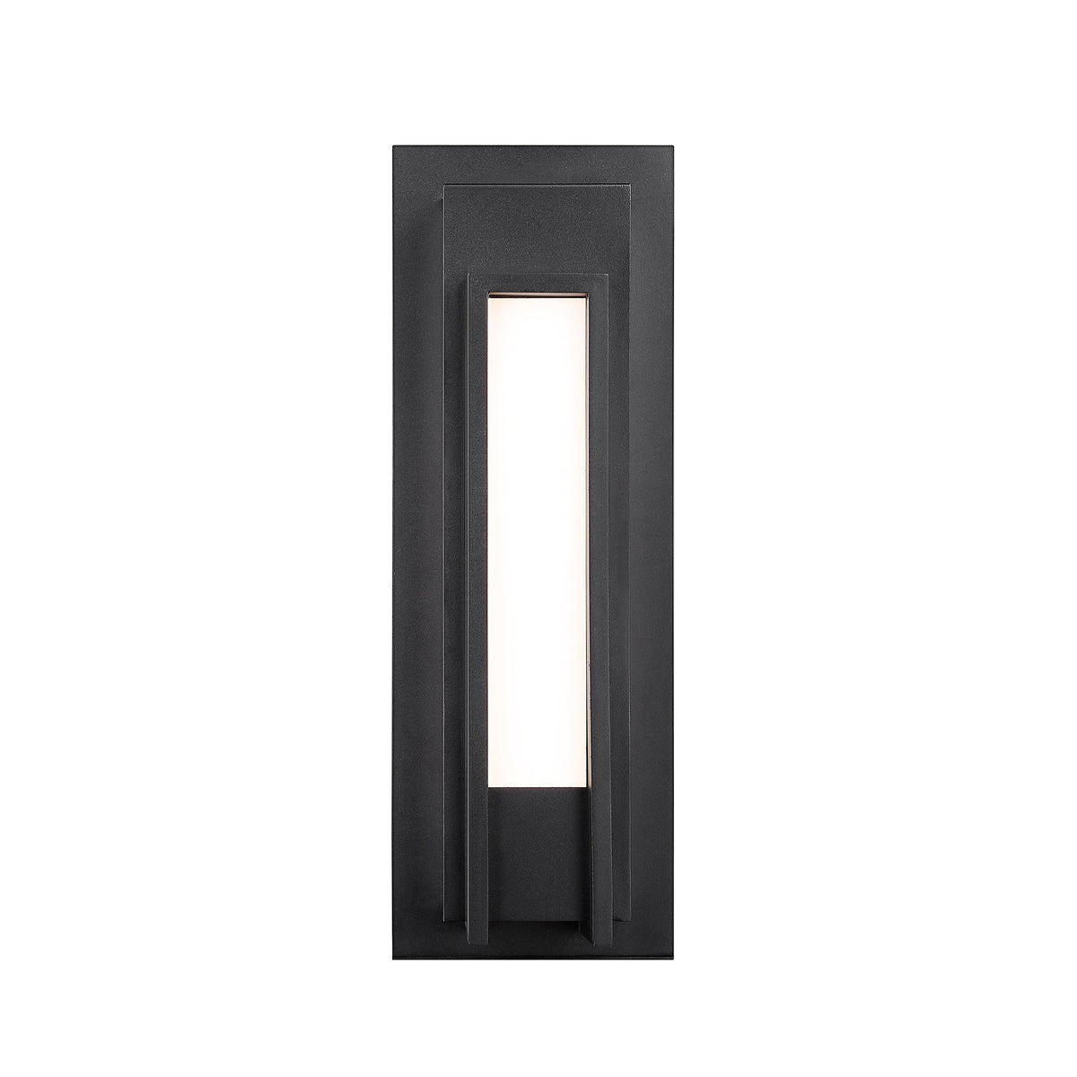 Black Keaton Linear LED Wall Sconce