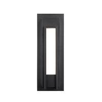 Black Keaton Linear LED Wall Sconce