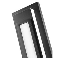 Black Keaton Linear LED Wall Sconce