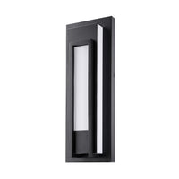 Black Keaton Linear LED Wall Sconce