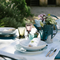 Bee Ceramic Dinner Plate Set- 4 - Side View | Bone & Brass