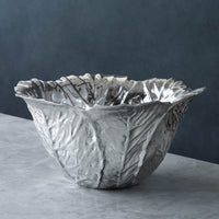 Garden Cabbage Large Bowl - Bowl Top View | Bone & Brass