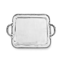 Pearl David Medium Tray | Bone & Brass