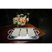 Pearl David Medium Tray - Tray Detail | Bone & Brass