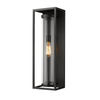 Black Dunbroch Open Frame Wall Sconce