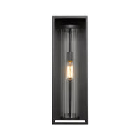Black Dunbroch Open Frame Wall Sconce