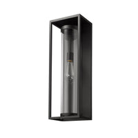 Black Dunbroch Open Frame Wall Sconce