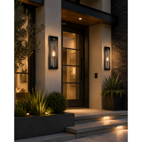 Black Dunbroch Open Frame Wall Sconce