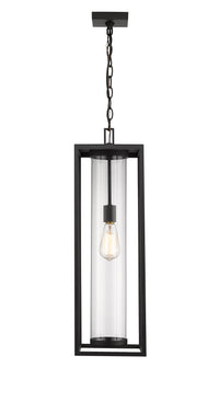 Black Dunbroch Open Frame Outdoor Pendant