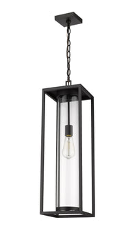 Black Dunbroch Open Frame Outdoor Pendant
