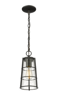 Black Helix Medium Outdoor Pendant