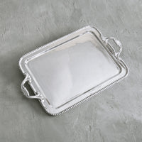 Pearl David Extra Large Tray - Tray Top View | Bone & Brass