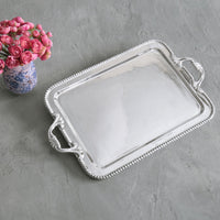 Pearl David Extra Large Tray - Tray Side View | Bone & Brass