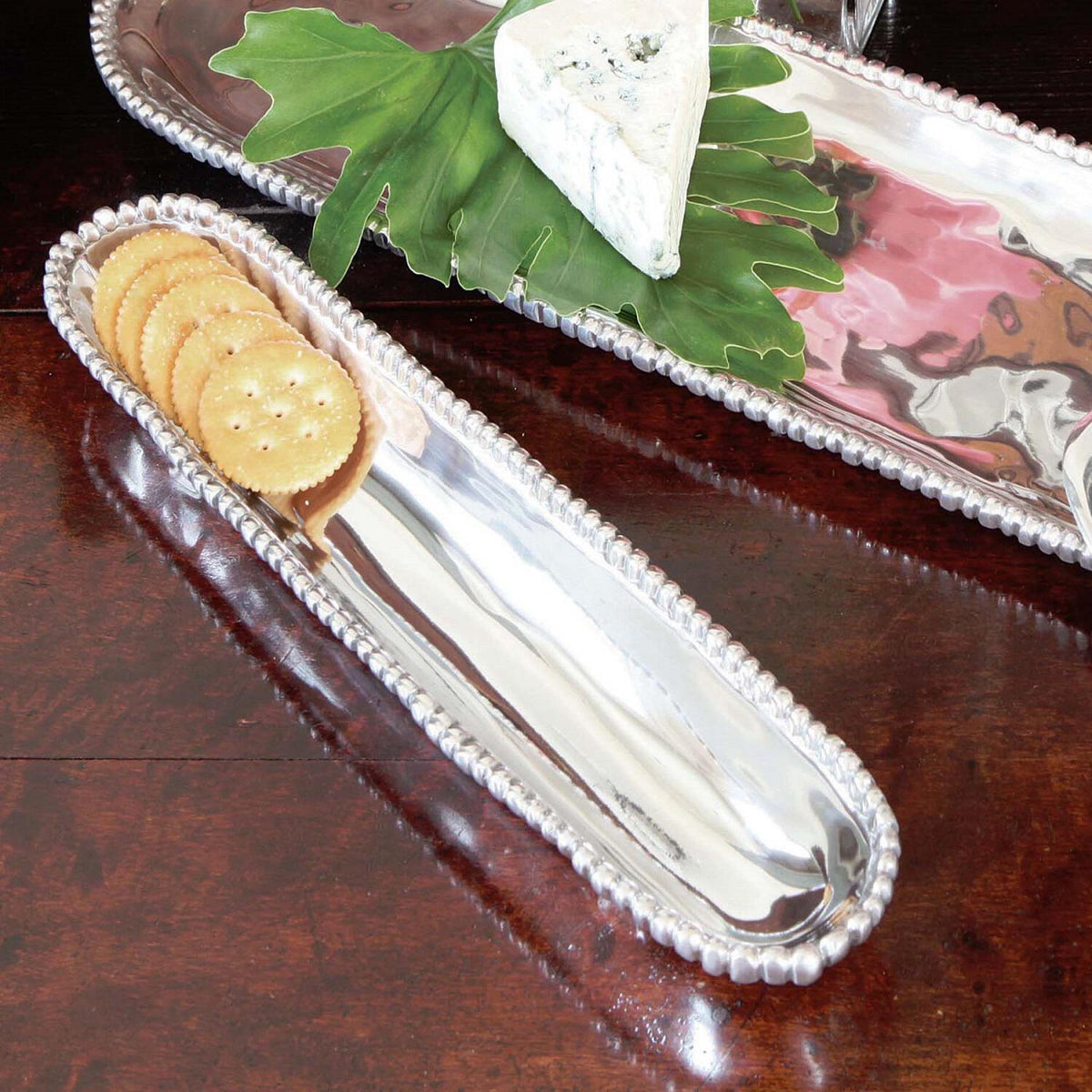 Organic Pearl Cracker Tray - Tray Detail | Bone & Brass