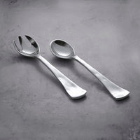 Soho Large Salad Servers - Handle Detail | Bone & Brass