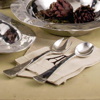 Soho Large Salad Servers - Set Detail | Bone & Brass