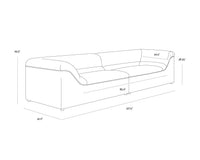Gladys Copenhagen Olive Sofa