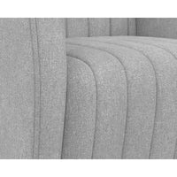 Garrison Swivel Dove Grey Lounge Chair