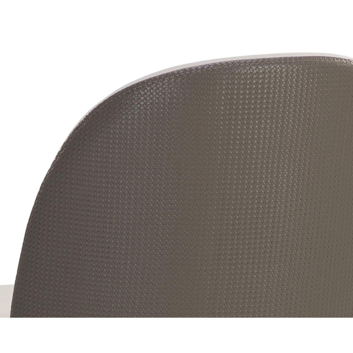 Lavania Counter Stool - Meg Taupe|Porcini Taupe - Stool Detail | Bone & Brass