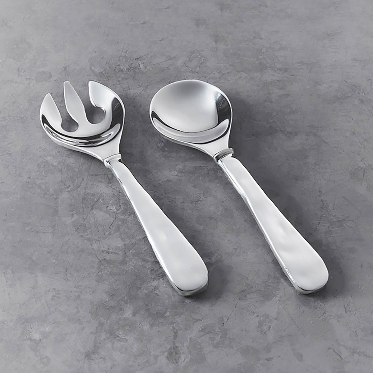 Soho Small Salad Servers - Handle Detail | Bone & Brass