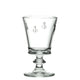 Glass Bee Wine Glasses — Set of 6