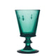 Glass Bee Wine Glasses — Set of 6