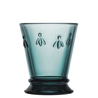 Night Sky Blue Glass Bee Tumblers  Set of 6