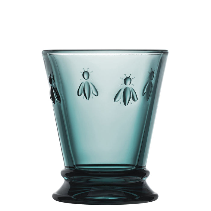Night Sky Blue Glass Bee Tumblers  Set of 6