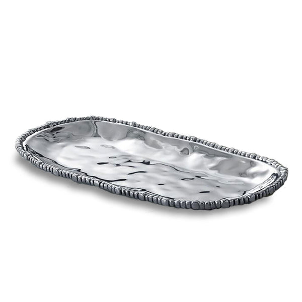 Organic Pearl Nova Small Oval Platter