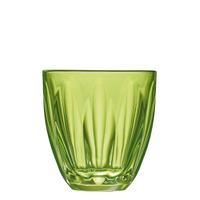 Pink Glass Lily Tumblers – Set of 6