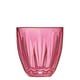 Pink Glass Lily Tumblers – Set of 6