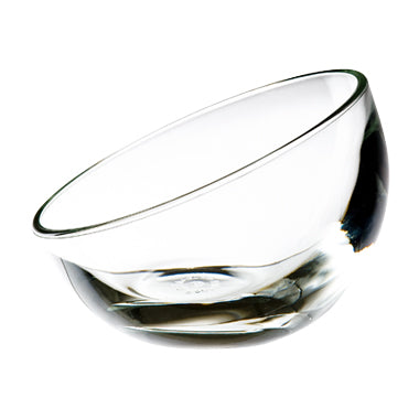 Clear Glass Bubble Ice Cream Cup Set of 6