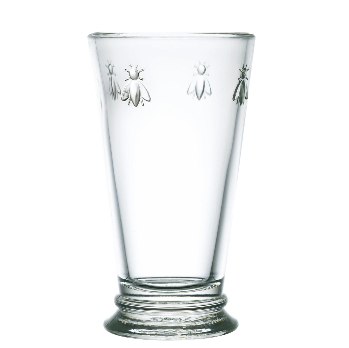 Bee Clear Highball Glasses — Set of 6