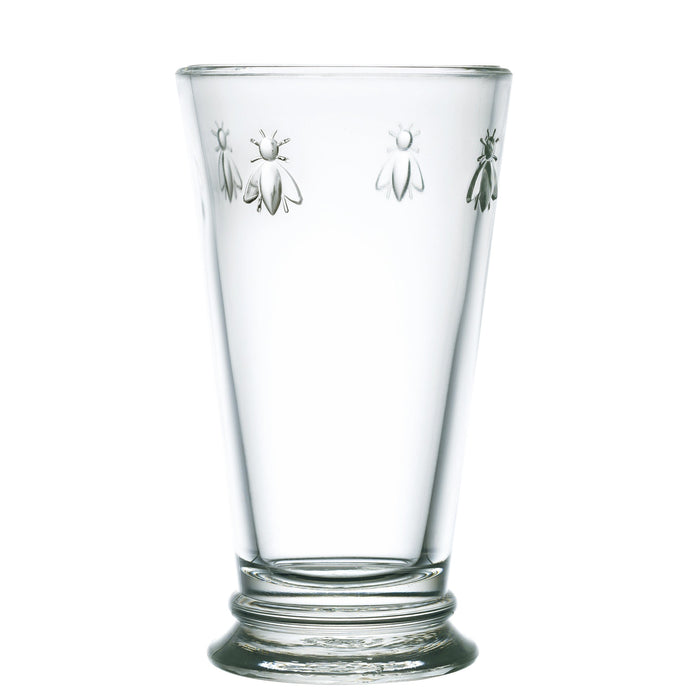 Bee Clear Highball Glasses — Set of 6