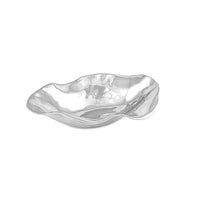 Vento Medium Oval Serving Bowl | Bone & Brass