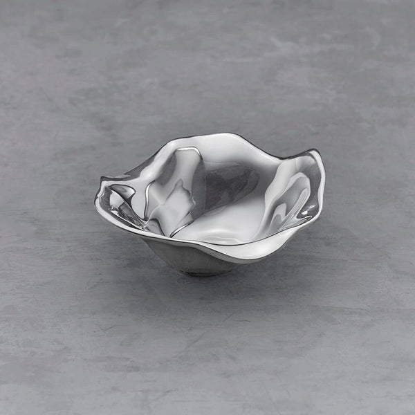 Vento Small Oval Bowl - Bowl Detail | Bone & Brass