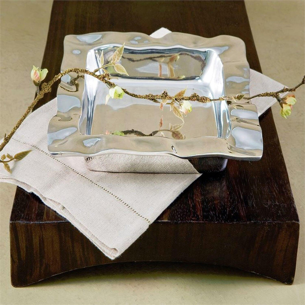 Giftables Soho Beverage Napkin Holder - Holder Detail | Bone & Brass