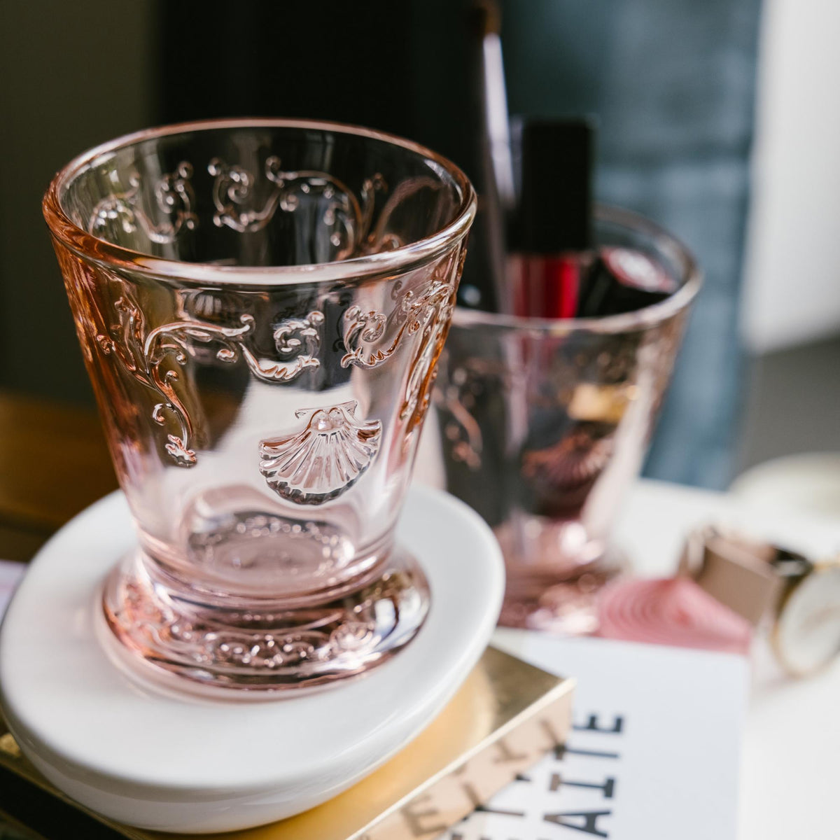 Versailles Tumbler Set-6 - Detail View | Bone & Brass