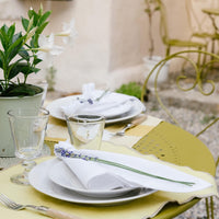 Bee Ceramic Dessert Plate Set- 4 - Alternate View | Bone & Brass