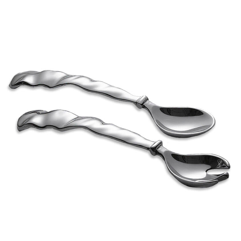 Vento Large Salad Servers | Bone & Brass