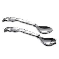 Vento Large Salad Servers | Bone & Brass