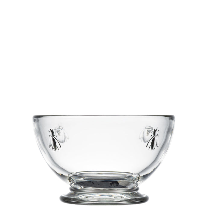 Clear Glass Bee Mini Bowls — Set of 6