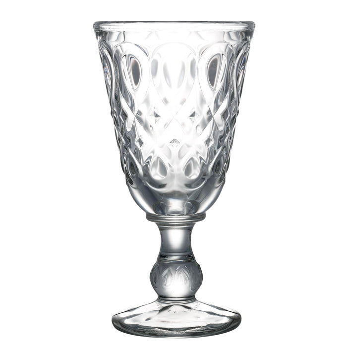 Lyonnais Wine Glass Set-6 | Bone & Brass