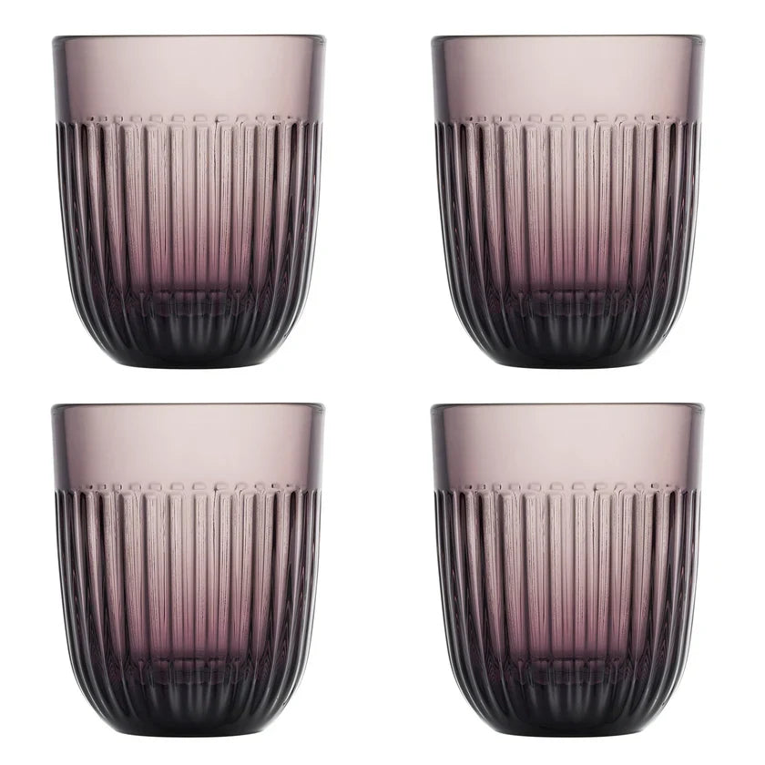 Ouessant Colored Glass Tumblers – Set of 4