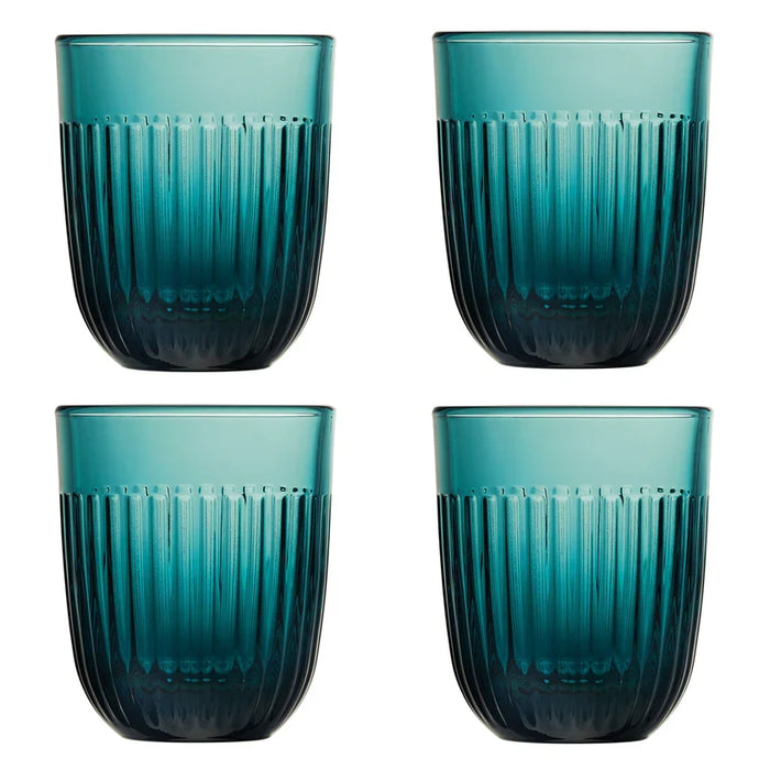 Ouessant Colored Glass Tumblers – Set of 4