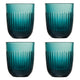 Ouessant Colored Glass Tumblers – Set of 4