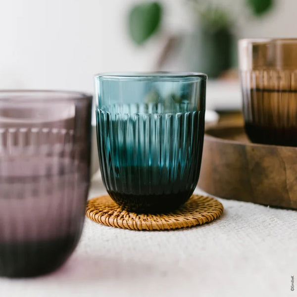 Ouessant Colored Glass Tumblers – Set of 4
