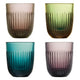 Ouessant Colored Glass Tumblers – Set of 4