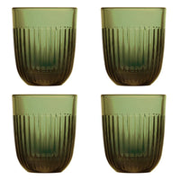 Ouessant Colored Glass Tumblers – Set of 4