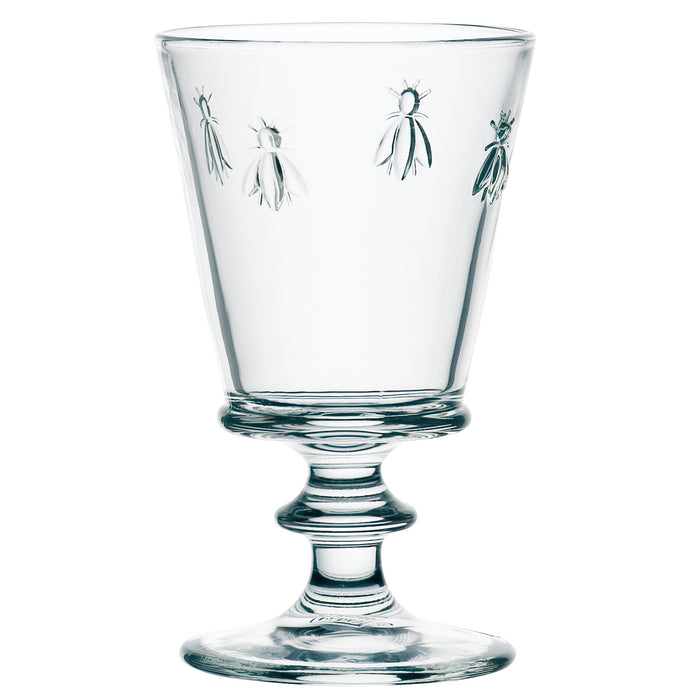 Clear Glass Bee Water Glass Set of 6